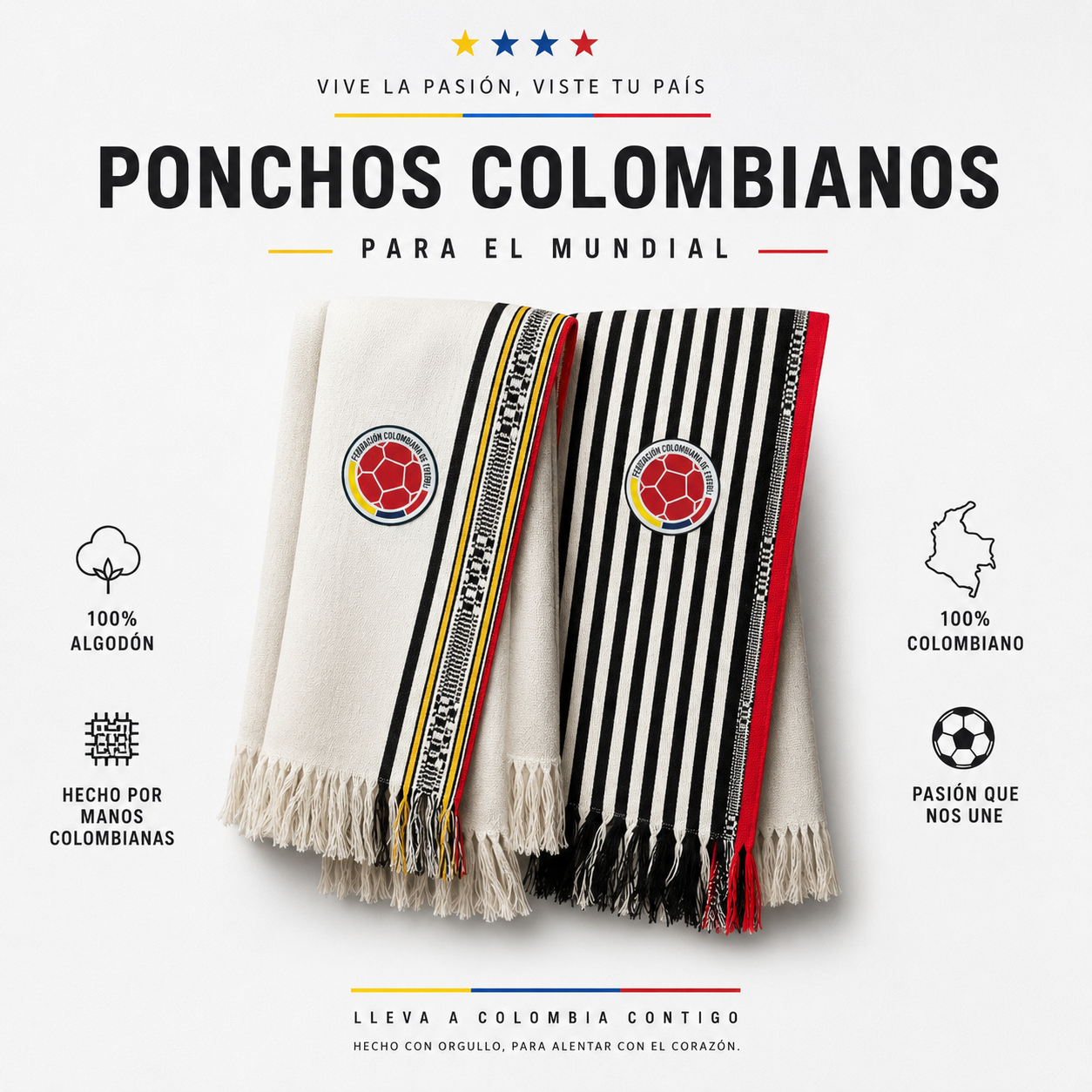 Poncho selección Colombia