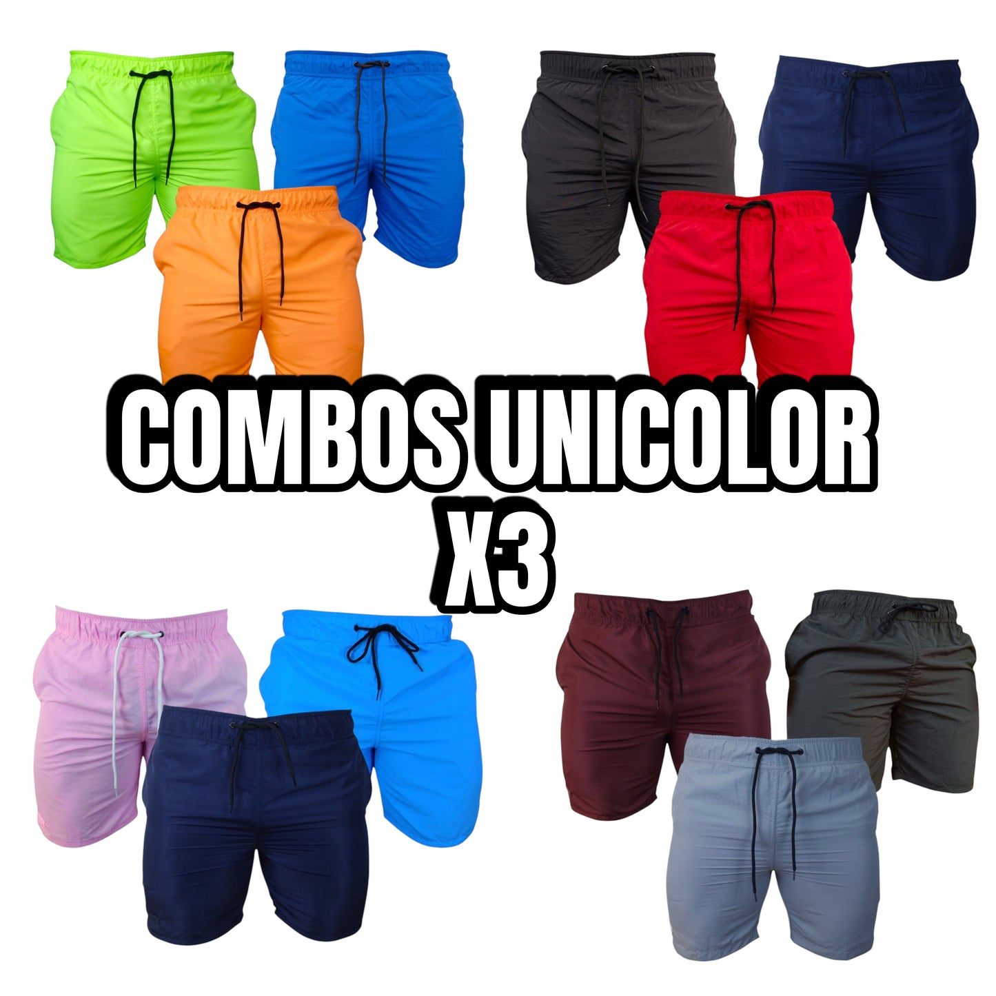 Combo Unicolor 3