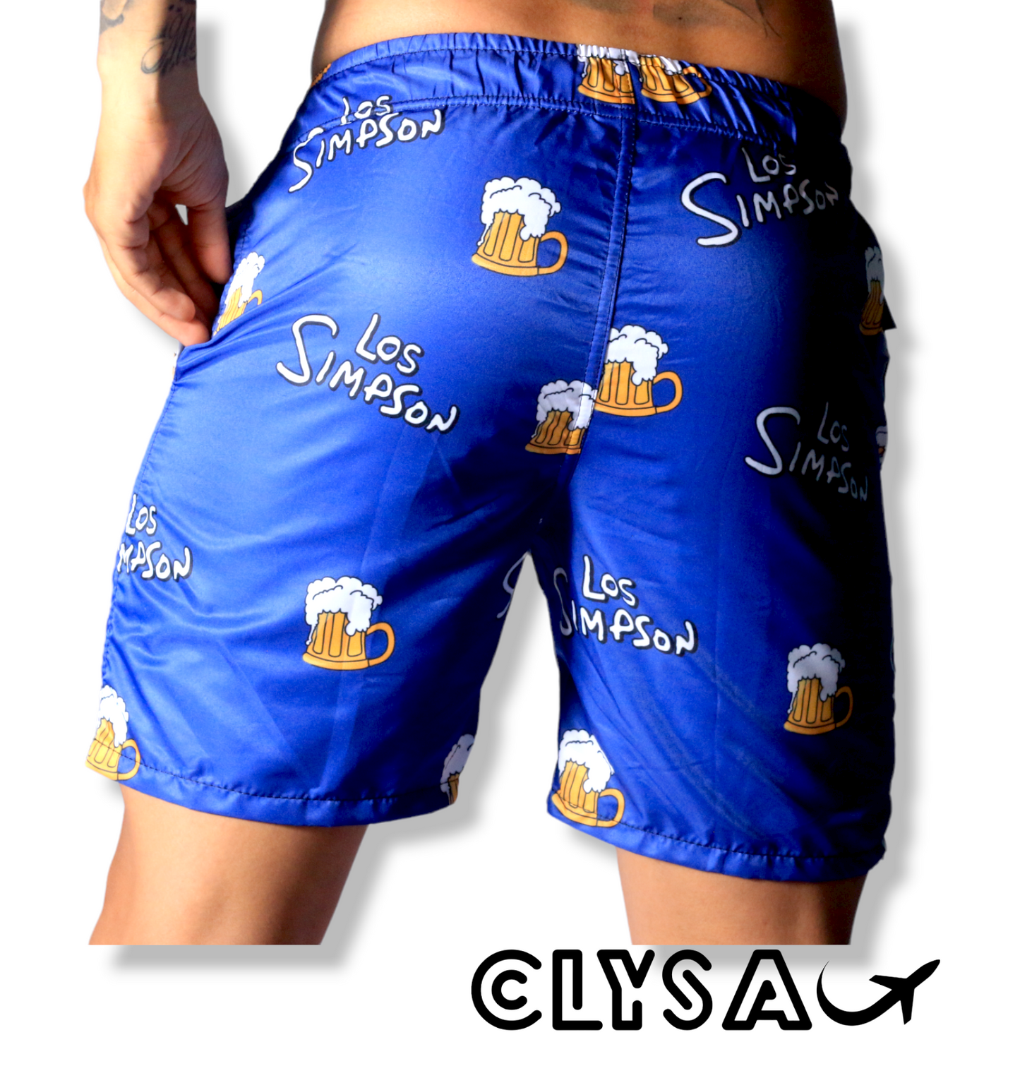 Pantaloneta Hombre Sublimada Homer 11