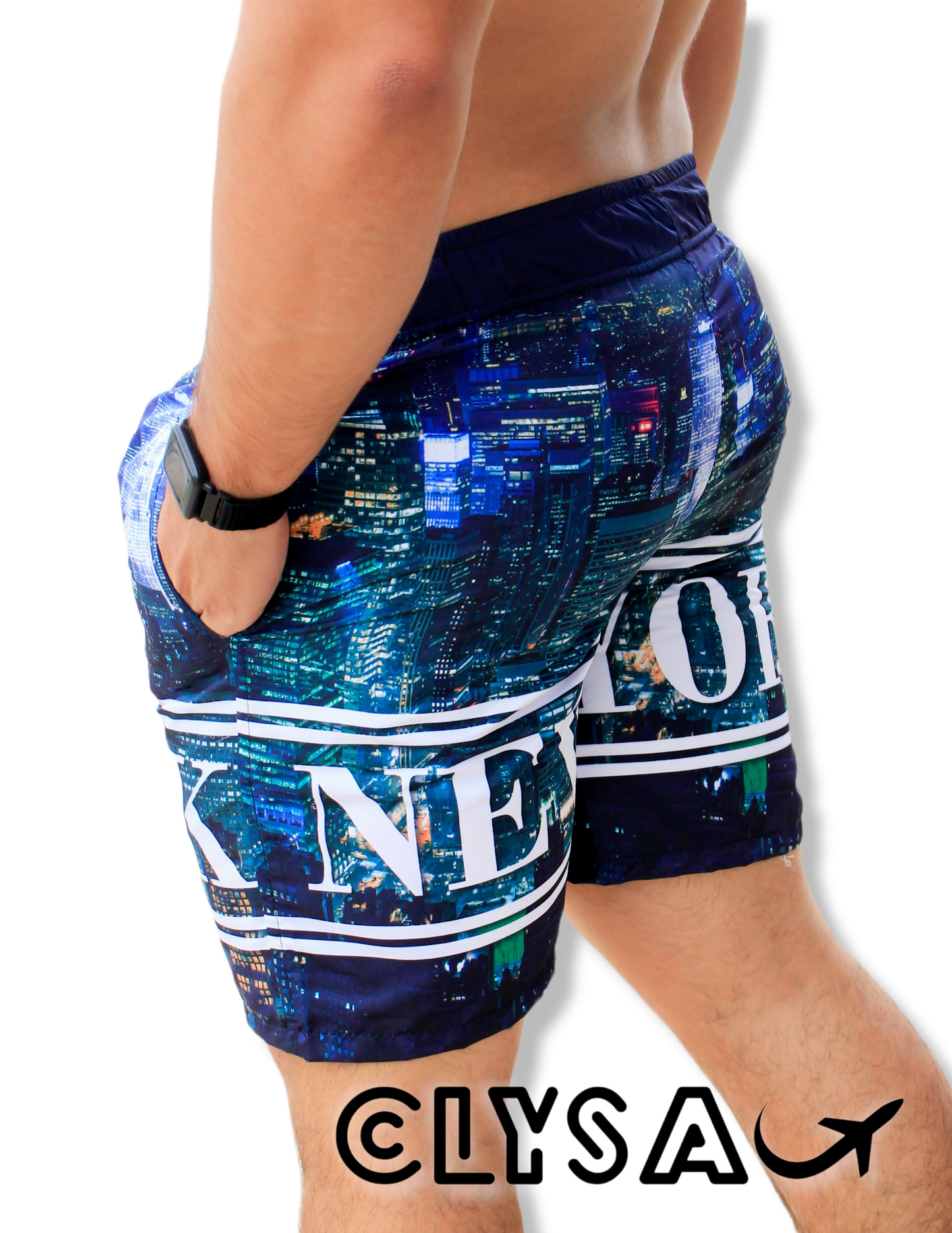 Pantaloneta Hombre Sublimada New york