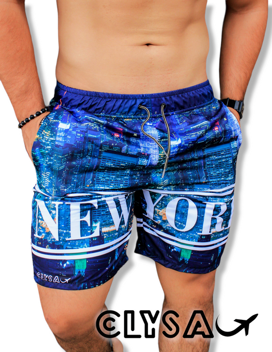 Pantaloneta Hombre Sublimada New york