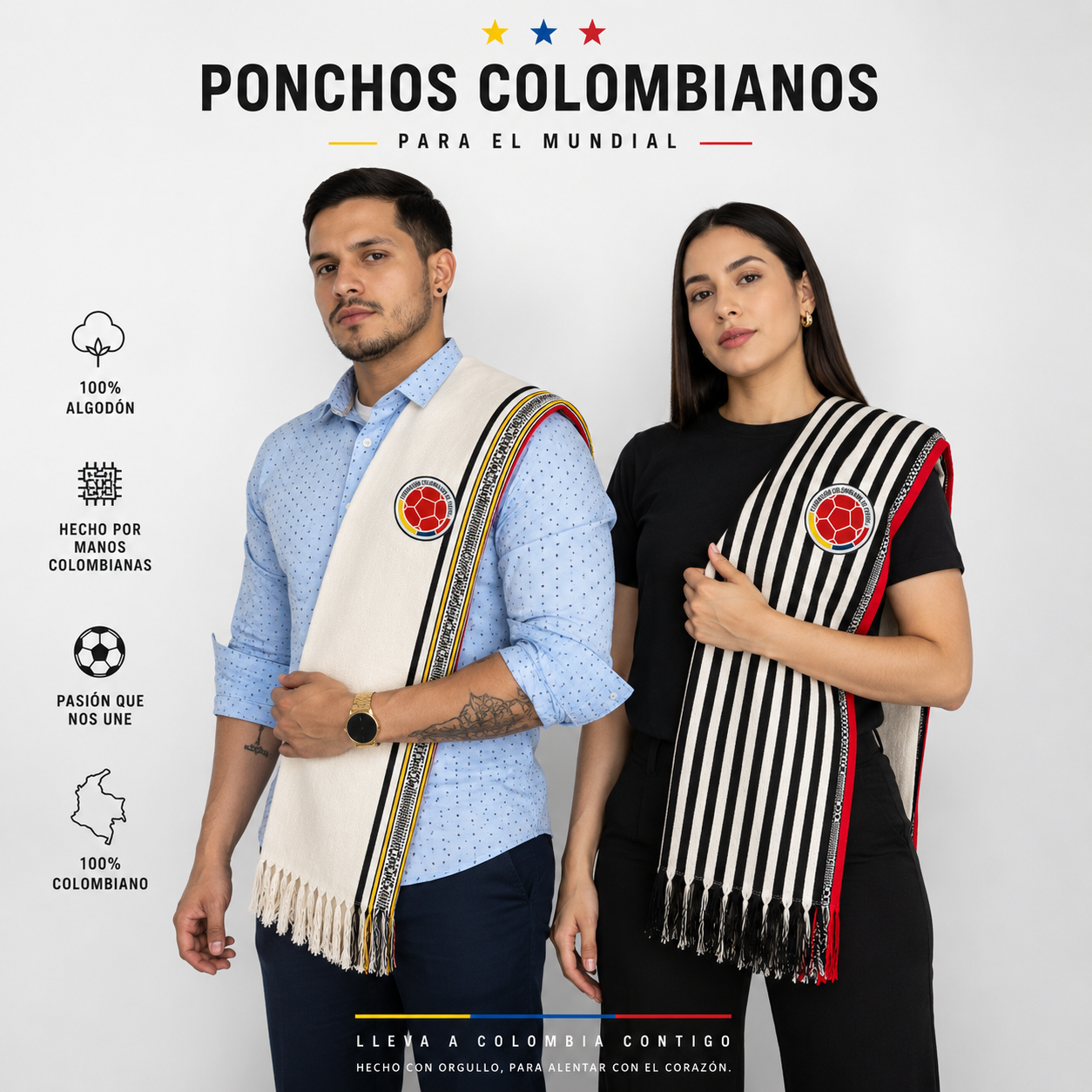 Poncho selección Colombia