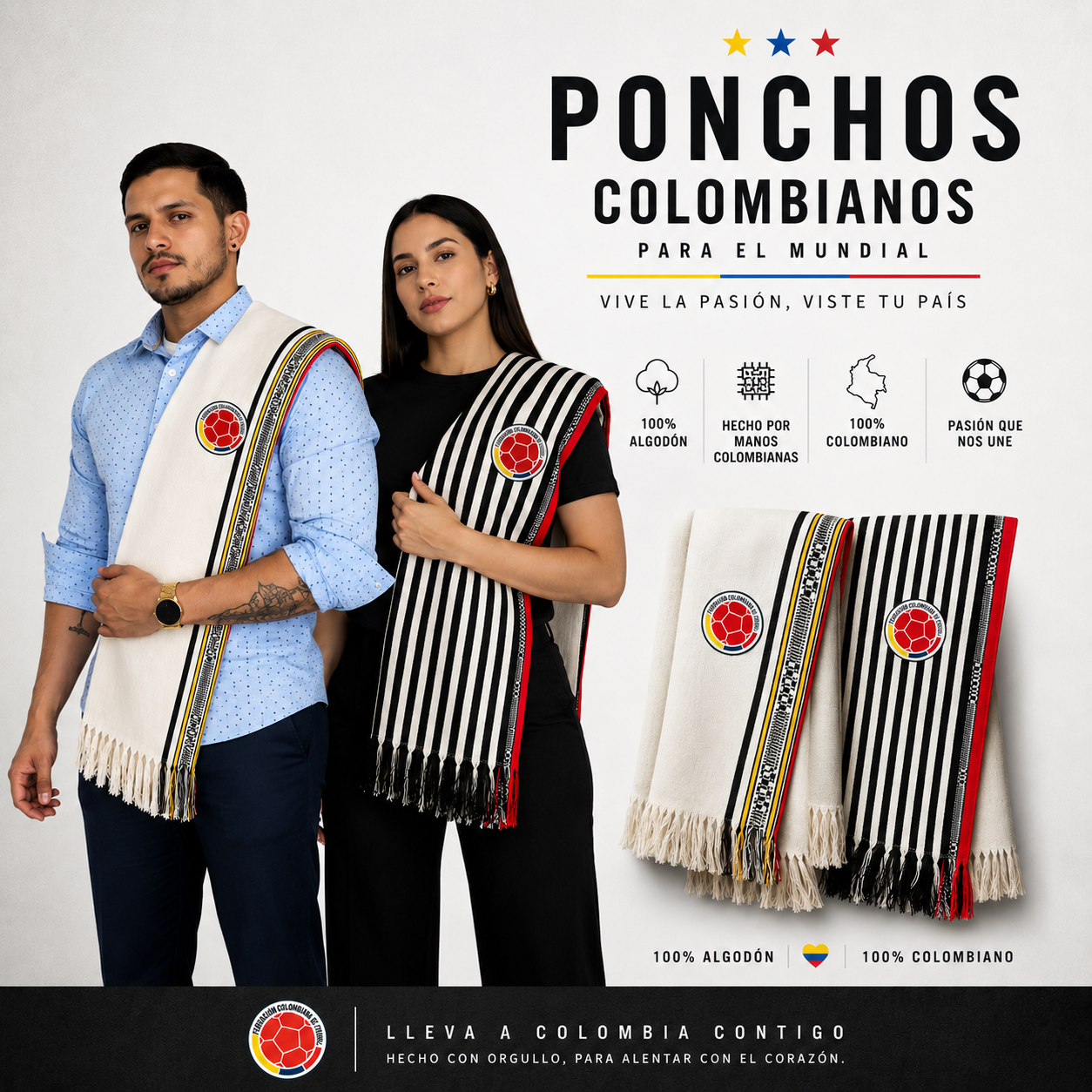 Poncho selección Colombia