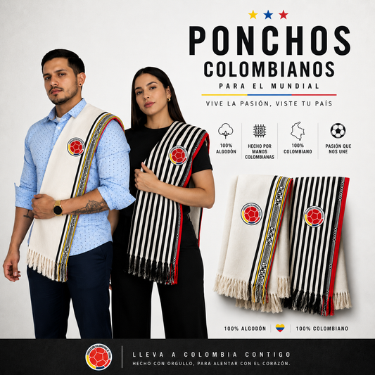 Poncho selección Colombia
