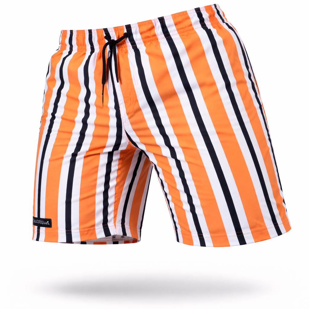 Pantaloneta Hombre Sublimada Líneas Clasic
