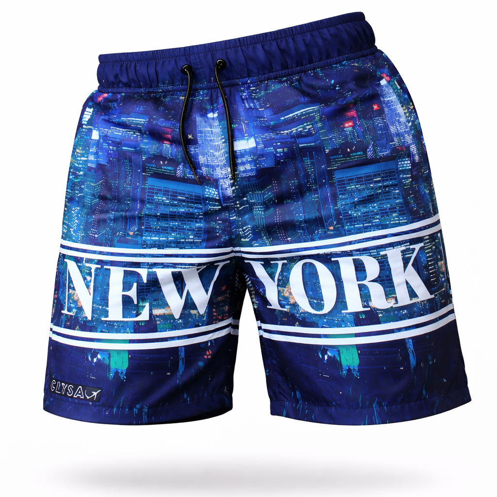 Pantaloneta Hombre Sublimada New york
