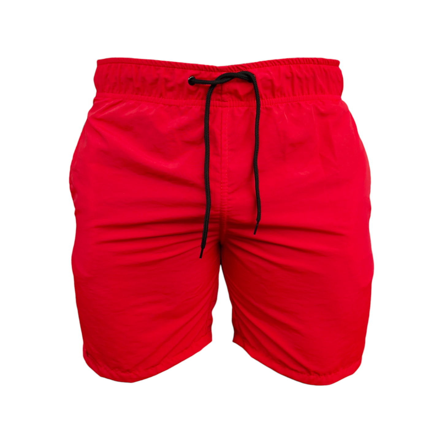 Pantaloneta Hombre Unicolor Roja