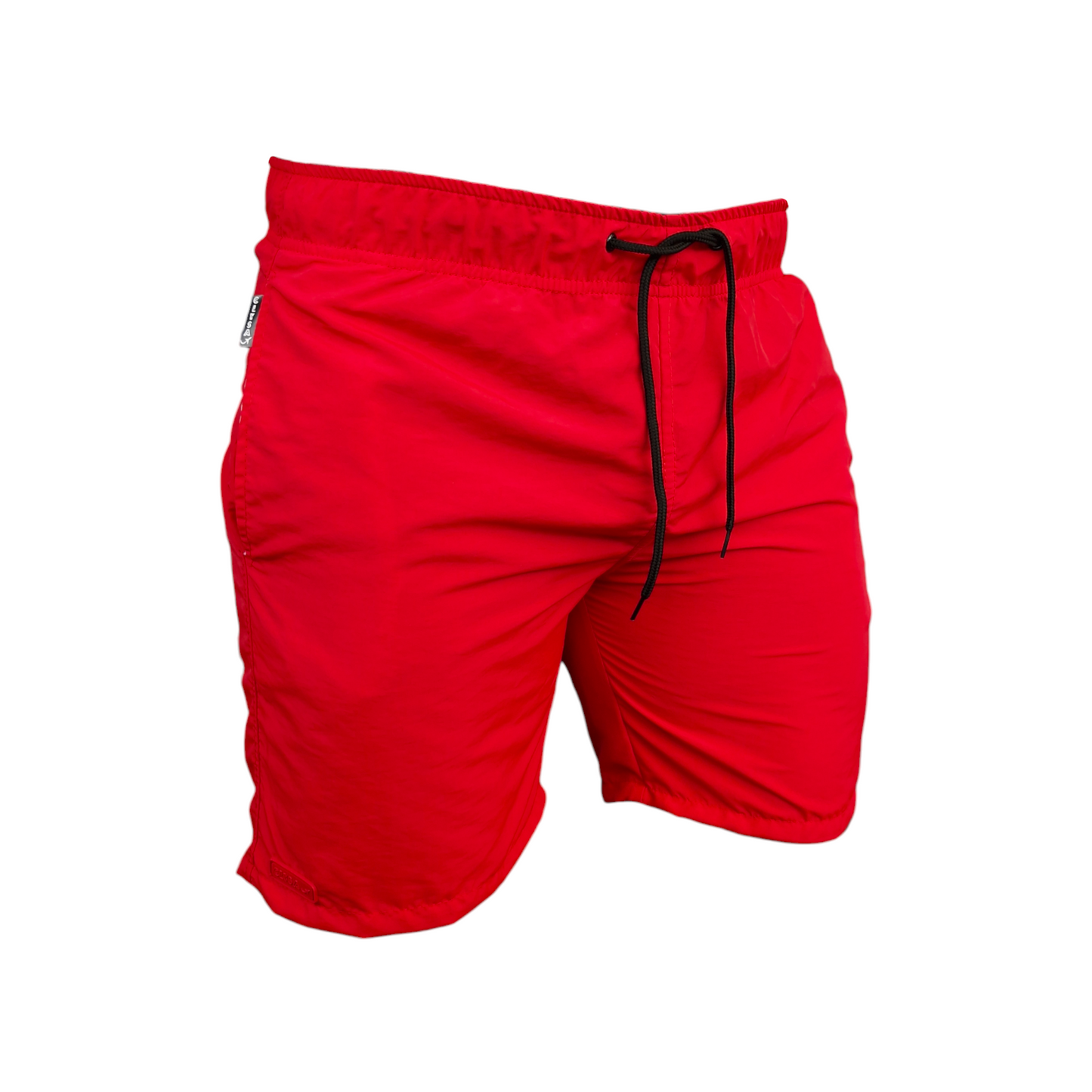 Pantaloneta Hombre Unicolor Roja