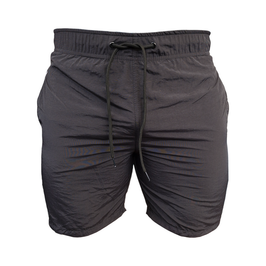 Pantaloneta Hombre Unicolor Negra