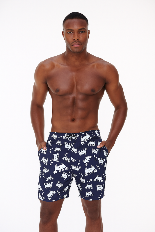 Pantaloneta Hombre Sublimada Cangrejo
