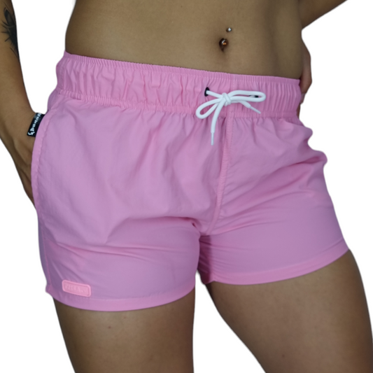 Pantaloneta DAMA unicolor Rosa